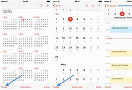 Image result for iPhone with Calendar Graphic