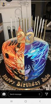 Image result for Anime Birthday Cake Ideas