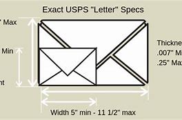 Image result for Normal Size Letter Envelope