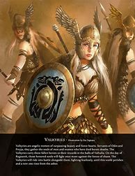 Image result for Valkyrie Norse Goddess Art