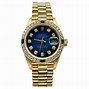 Image result for Rolex Presidential Blue Face Watch