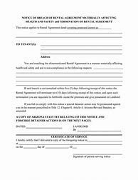 Image result for Breach of Contract Notice Template
