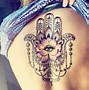 Image result for Hamsa Hand Tattoo Drawing