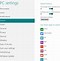 Image result for Windows 8 Settings