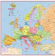 Image result for Large Detailed Political Map of Europe