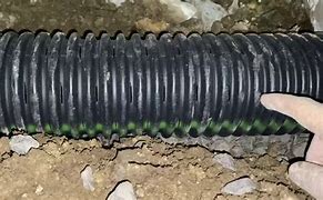 Image result for French Drain Perforated Pipe