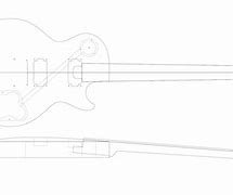 Image result for Les Paul Routing Template