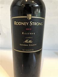 Image result for Rodney Strong Malbec Estate Dry Creek Valley Sonoma County