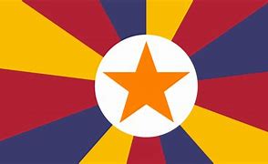 Image result for Arizona Flag in Yellow