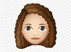 Image result for Brown Hair Emoji