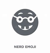 Image result for Distorted Nerd Emoji