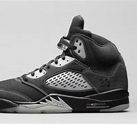 Image result for Air Jordan 5 Black and White