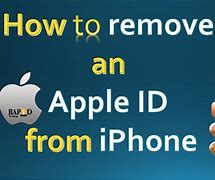 Image result for How to Remove Apple ID From iPhone Free