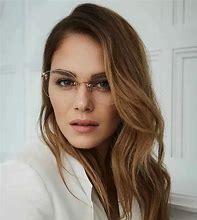 Image result for Semi Rimless Eyeglasses Frames for Women