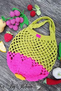 Image result for Fruit Bag Crochet Pattern