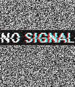 Image result for No Signal TV Vector