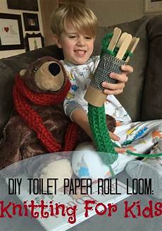 knit for kids diy toilet paper roll loom knitting for a s take knit for kids diy toilet paper roll loom knitting for a s take