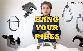 Image result for Stainless Steel Hangers and Copper Pipe