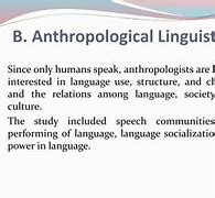 Image result for Anthropological Linguistics
