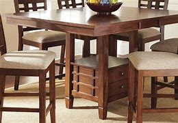 Image result for Square Counter Height Dining Table