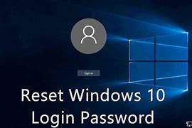 Image result for Reset Windows 10-Pin Login