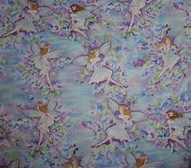 Image result for Angel Print Cotton Fabric by the Yard