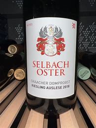 Image result for Selbach Oster Graacher Domprobst Riesling Auslese