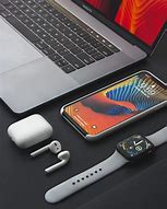 Image result for Apple iPhone with Air Pods Wallpaper