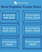 Image result for Size of Photo Frames in Inches