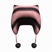 Image result for Pink Fuzzy Hat PNG