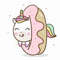 Image result for Cute Unicorn Donut