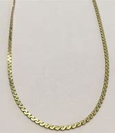Image result for Discount Gold Flat Chain Necklace