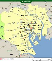 Image result for 東京 23 区主要道路地図