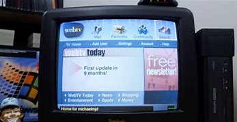 Image result for Sony Webtv Home Screen