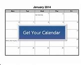 Image result for Wall Monthly Calendar