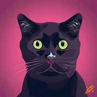 Image result for Black Cat Heterochromia