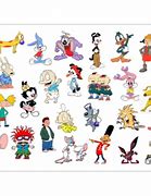 Image result for Cartoon Characters From the 90s Stickers