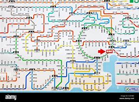 Image result for Tokyo JR Map