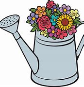 Image result for Mother's Day Watering Can Clip Art