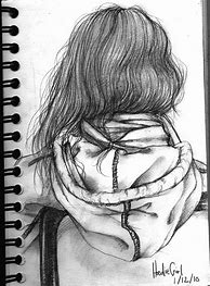 Image result for Hoodie Girl Drawing