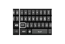 Image result for Android Keyboard Symbols