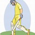 Image result for Cricket Player with Stumps Clip Art to Copy and Paste