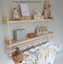 Image result for Laundry Shelf with Hanging Rail