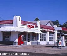 Image result for Old Exxon Stations