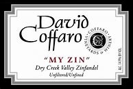 Image result for David Coffaro Zinfandel My Zin