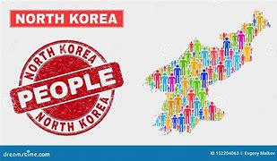 Image result for North Korea Population Map