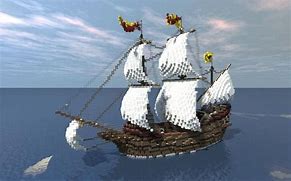 Image result for Minecraft Pirate Ship Blueprints
