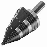 Image result for Stepped Drill Bit