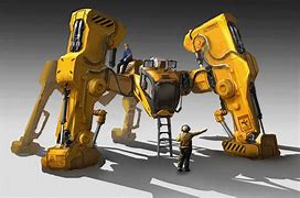 Image result for Construction Super Robot