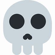 Image result for Emoji Face Skull Black